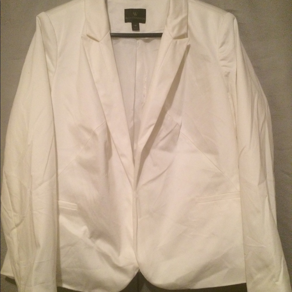 Worthington White Blazer